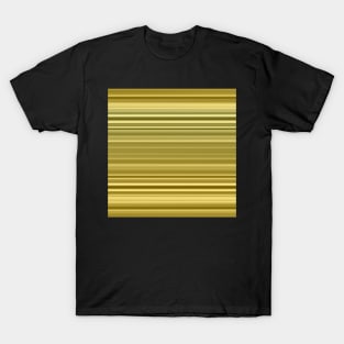 Elegant gold stripes T-Shirt